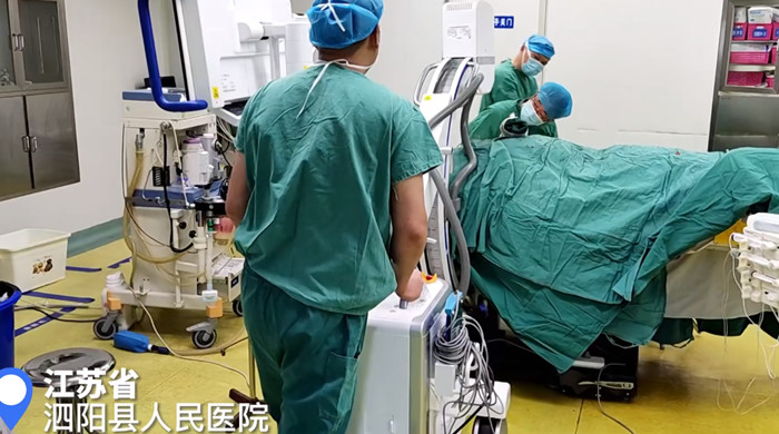 一體式平板C形臂在泗陽縣人民醫院投入使用 一體式平板C形臂在泗陽縣人民醫院投入使用